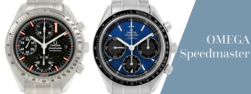 Omega Speedmaster Schumacher Racing Limited Edition Watch | Omega Speedmaster Racing Blue Dial Watch