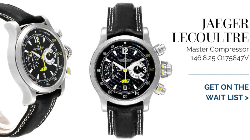 Jaeger Lecoultre Master Compressor Valentino Rossi Watch 146.8.25 Q175847V