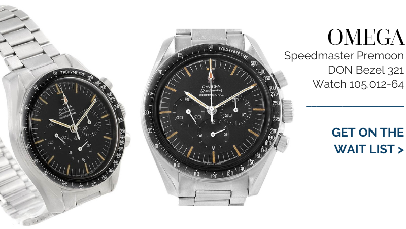 Omega Speedmaster Premoon DON Bezel 321 Vintage Watch 105.012-64