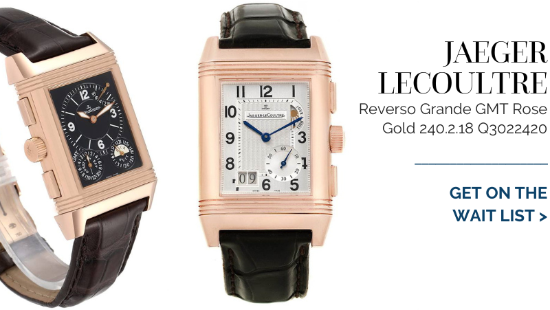 Jaeger LeCoultre Reverso Grande GMT Rose Gold Watch 240.2.18 Q3022420