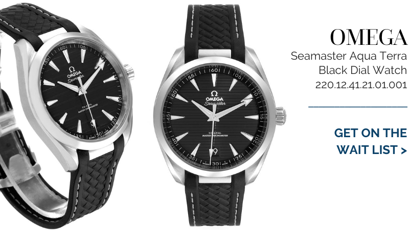 Omega Seamaster Aqua Terra Black Dial Watch 220.12.41.21.01.001