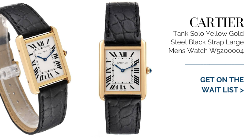 What are some celebrities that used to wear Cartier Tank watches