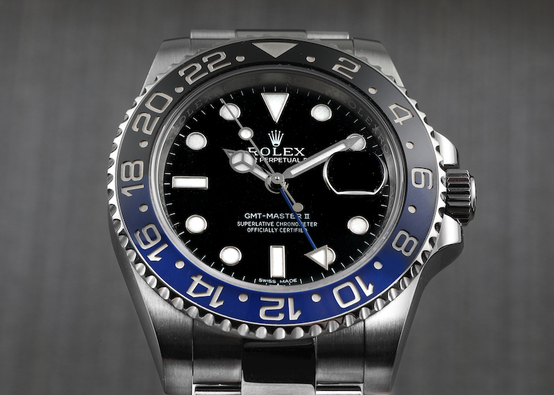 Rolex GMT-Master II Batman Blue Black Bezel 116710 BLNR