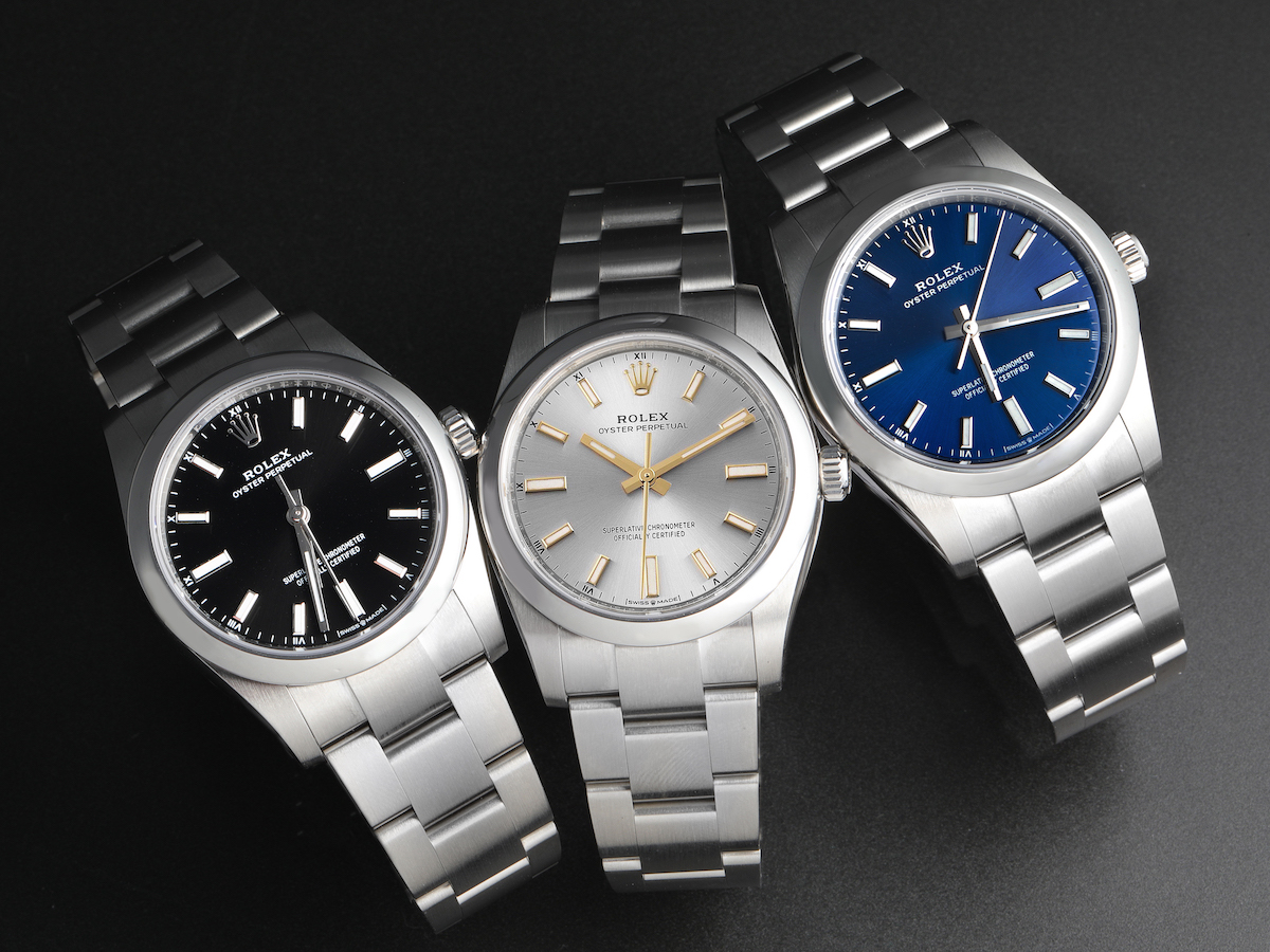 Rolex Oyster Perpetual Steel Models