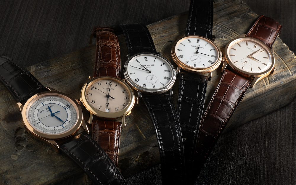 Patek Philippe Complications and Calatrava Dress Watches in Steel and Rose Gold