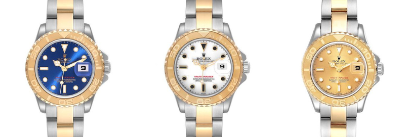Rolex Yachtmaster 29mm Steel Yellow Gold Ladies Watch 169623