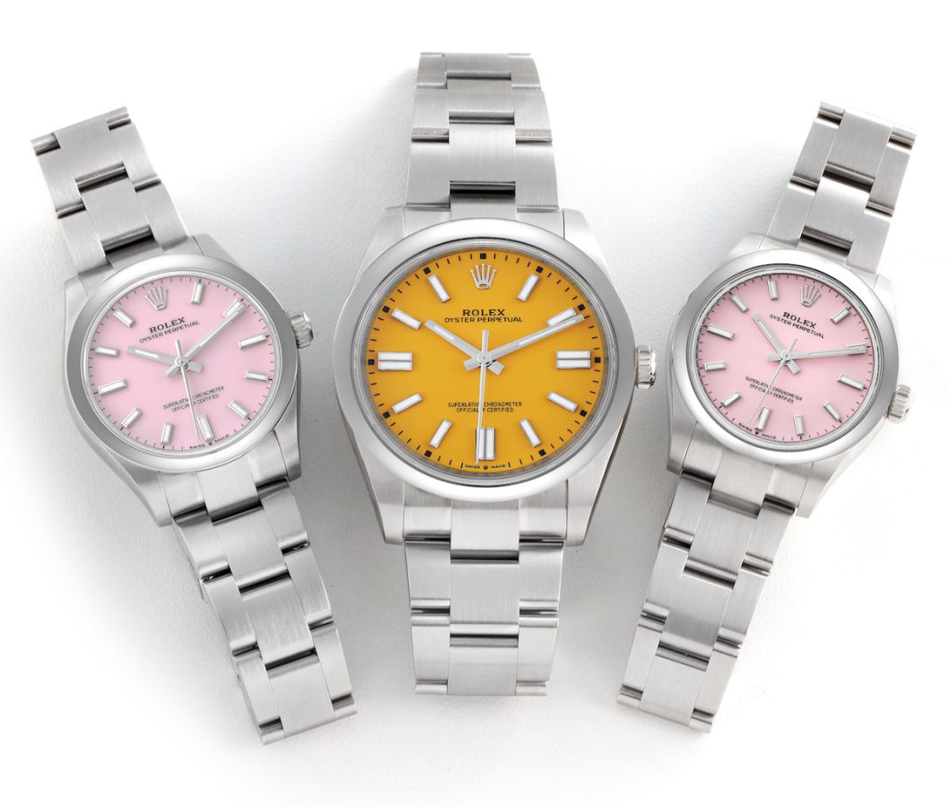 Rolex Oyster Perpetual 34mm and 41mm