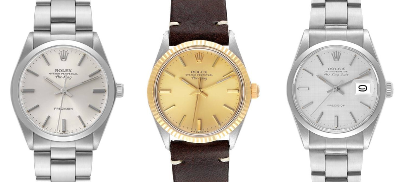 Rolex Air-King 5500 and 5700