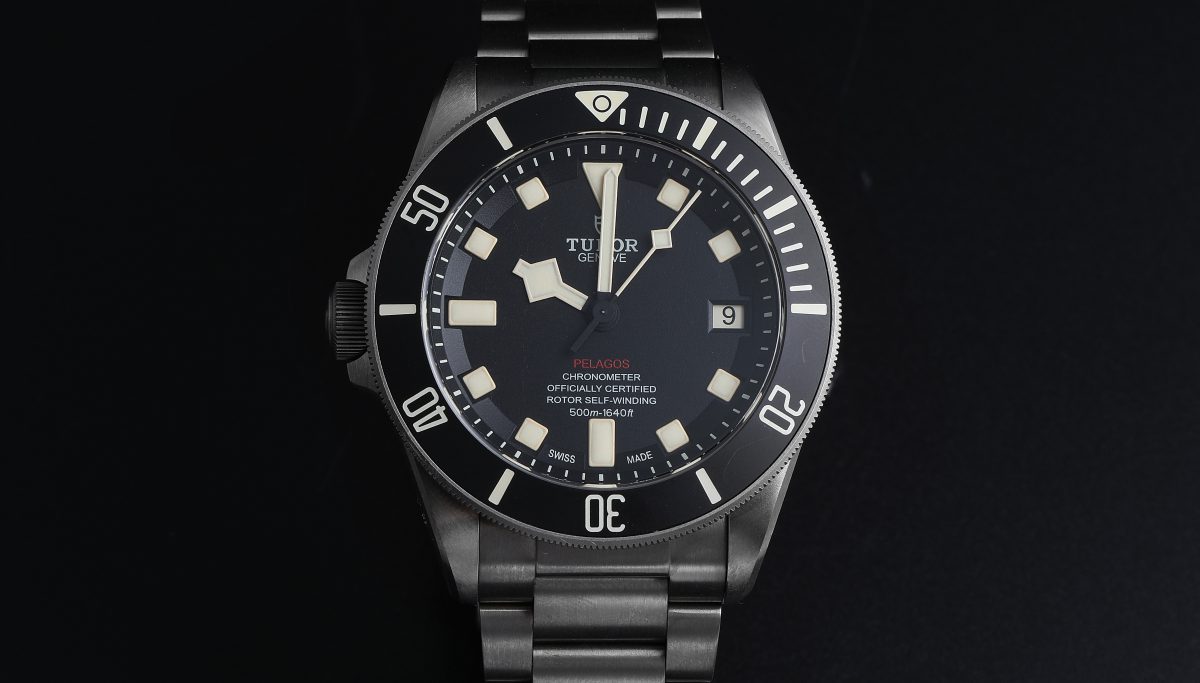 Tudor Pelagos 42mm LHD Titanium Steel Mens Watch 25610