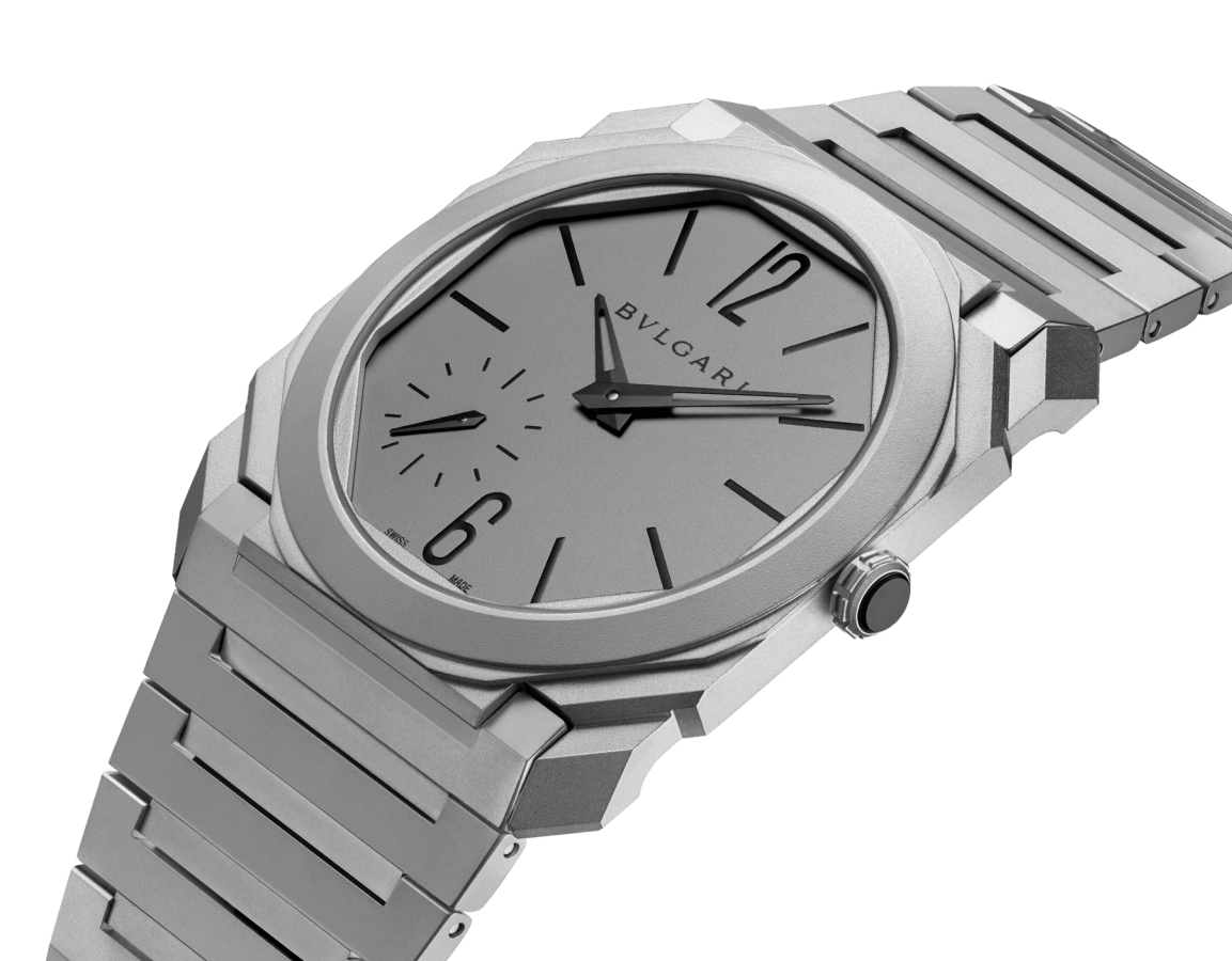 Bvlgari Octo Finissimo Titanium Ultra Thin Mens Watch 102713