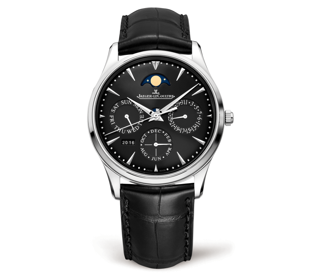 Jaeger LeCoultre Master Perpetual Calendar Steel Watch Q1308470 176.8.21.S