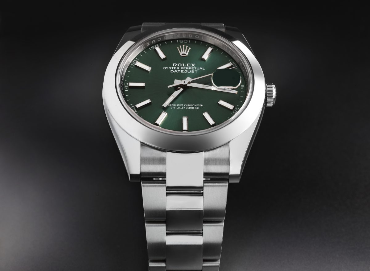 Rolex Datejust 41 Mint Green Dial Watch