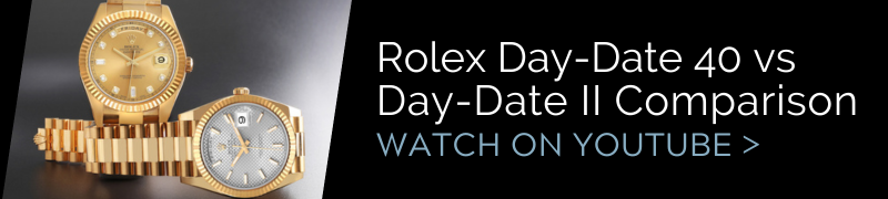 Rolex Day-Date II vs 40 Comparison
