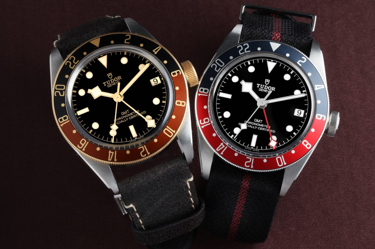 Tudor Black Bay GMT Pepsi Steel and Steel Yellow Gold Watches