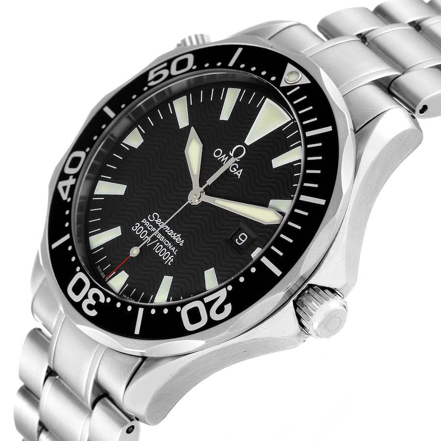 Omega Seamaster 41mm Black Dial Stainless Steel Watch 2264.50.00