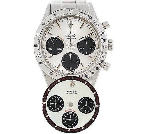 Rolex Cosmograph Daytona Vintage Panda and Exotic Dial Stainless Steel Watch 6239